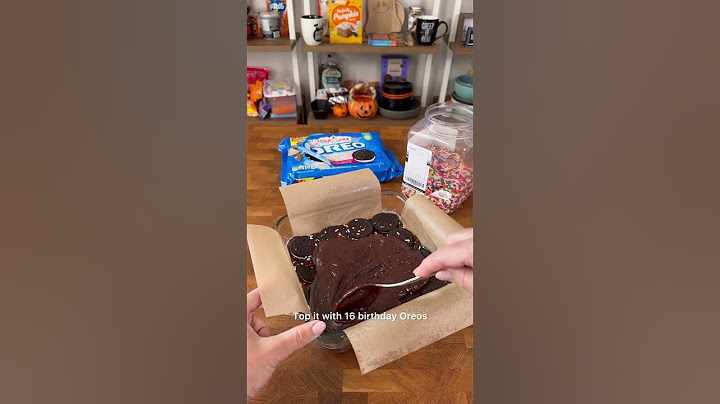 Birthday Cake Oreo Brownies  #oreos #birthday #brownies