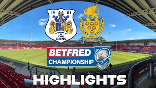 Doncaster RLFC v Whitehaven RLFC Betfred Championship Round 10 Highlights (2\/6\/24)