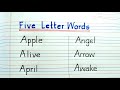 Discovering 5 Letter Words Starting with 'A': Vocabulary Expansion and Linguistic Exploration