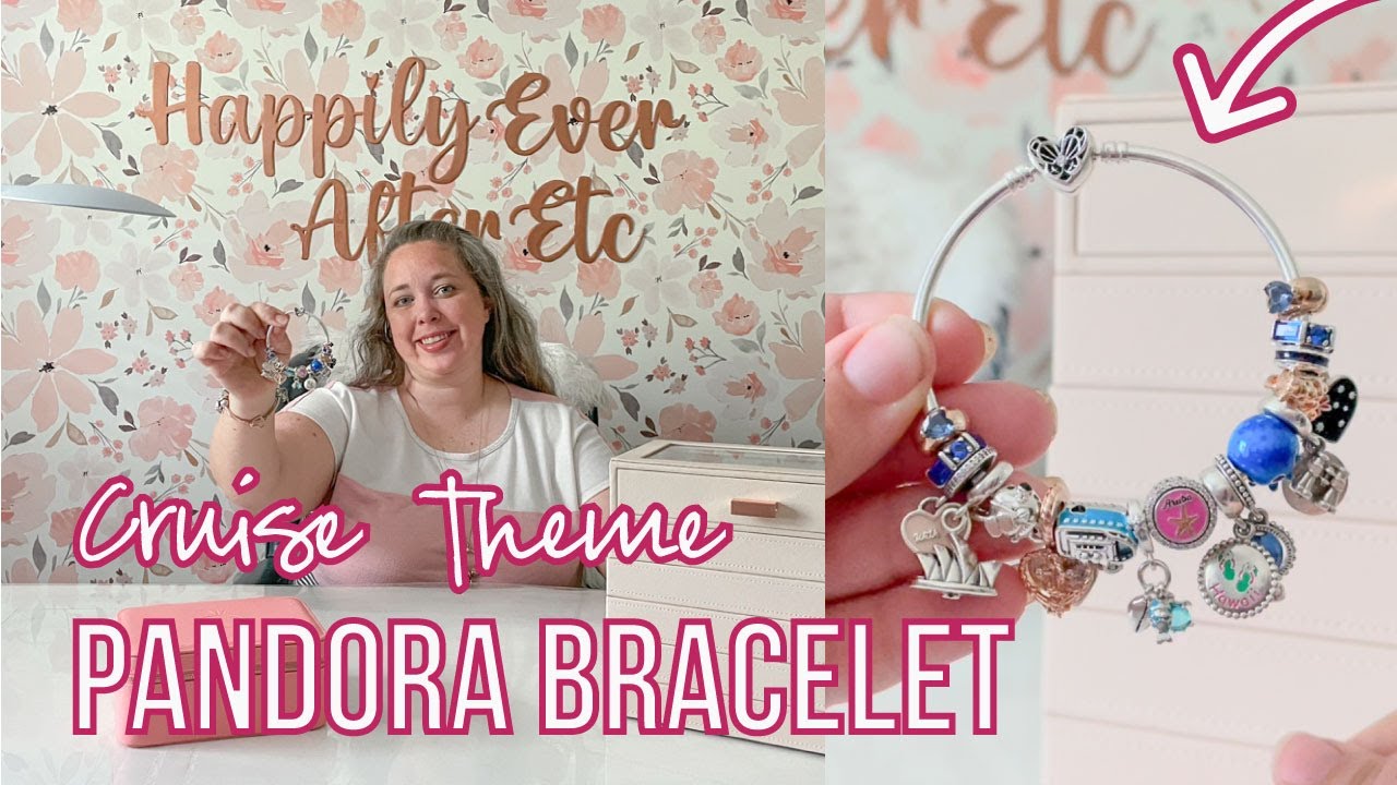 Pandora Bracelet With Mom Themed Charms 