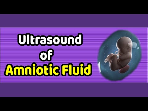 Video: Care este volumul normal de lichid amniotic?