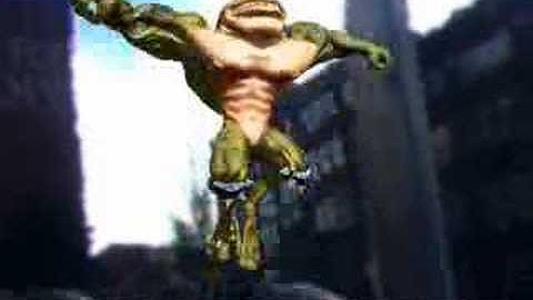 Rash from Battletoads - jump kick test
