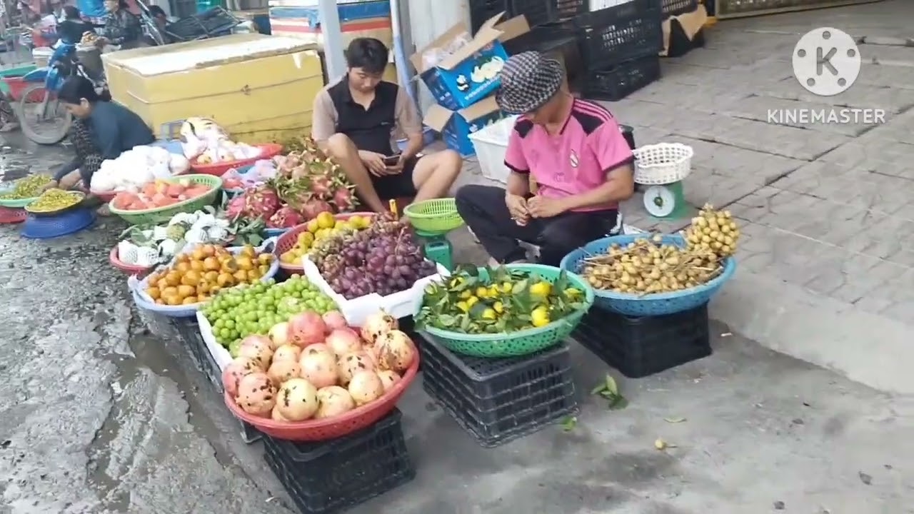 Chợ quê Long Châu