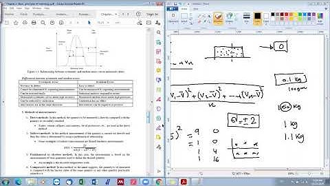 Metrology-Chapter 1: Lecture 5- Systematic Errors vs Random errors (Arabic narration)