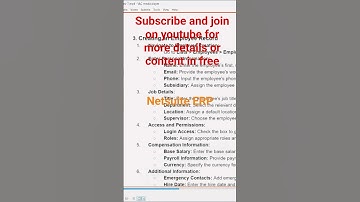 Netsuite Customer creation process in simple #netsuite #education #viral #viralvideo #oracleerp