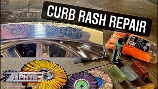 HOW TO REPAIR CURB RASH | AMERICAN FORCE WHEELS | POLISHED WHEELS