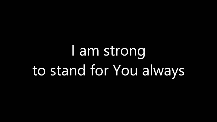 Tremble As You Touch - Anthony LaBruno (lyric video)