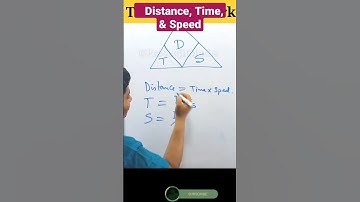 Distance, Time & Speed | দূরত্ব, সময় ও গতিবেগ | #ssc #psc #wbcs #mts #rail #shorts  @PrasenjitMaths