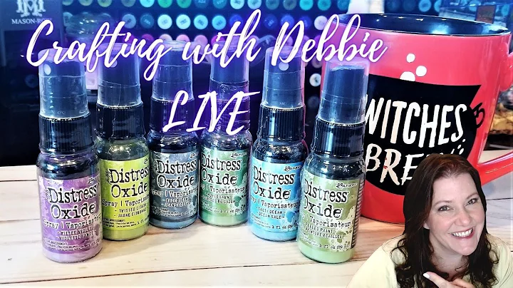 Crafting with Debbie LIVE! Making Backgrounds with...