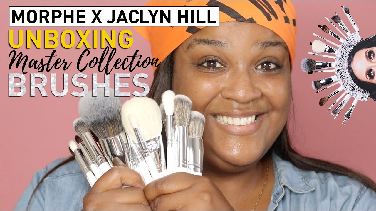 JACLYN HILL X MORPHE X MASTER COLLECTION BRUSHES UNBOXING (2018