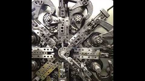 SAMCO #karisma teknik,CNC spring ,wire bending Diameter 4,0 mm.