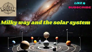 Milky Way and the solar system  #trending | #viral |#viralvideo |#technology