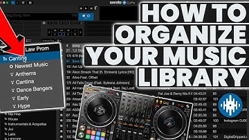 How to Organize Your Music Library in Serato DJ Pro | Stay Prepared for ANY Event