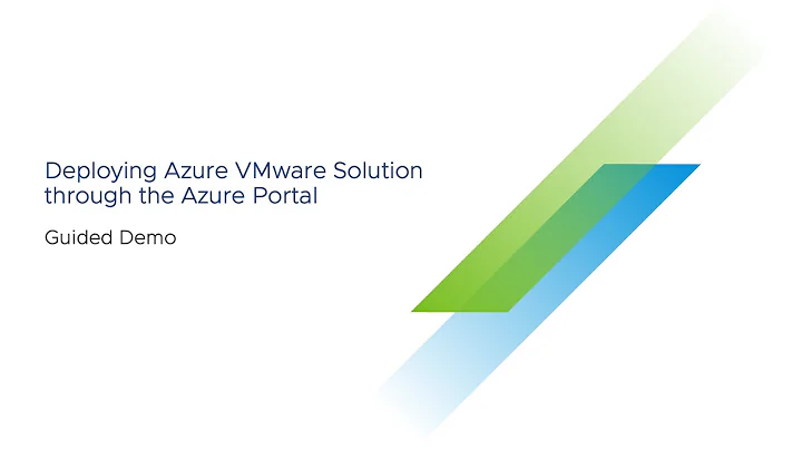 Deploying Azure VMware Solution through the Azure Portal: Guided Demo