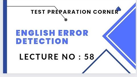 Error Detection lecture No:58 |BPS 5 to BPS 15 |Spcs |FBR |FIA| MPT|HST/SST