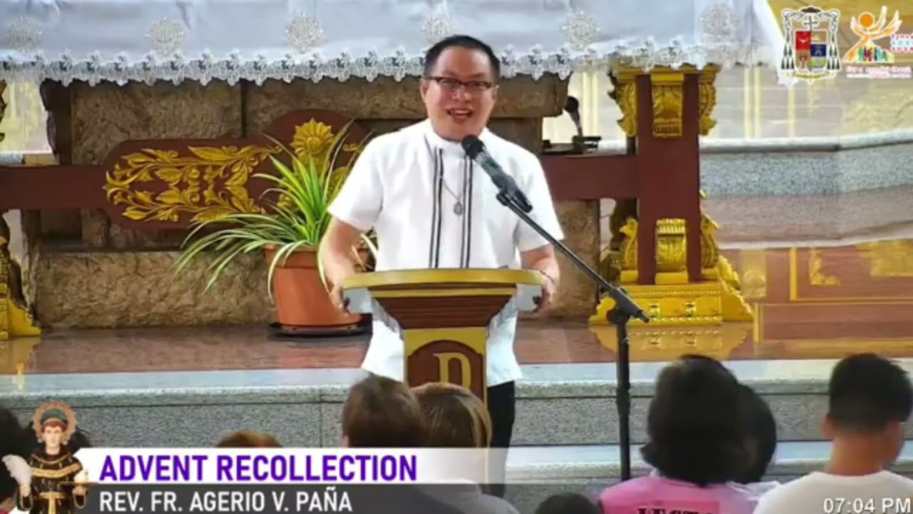 Pilgrims of Hope... Journeying Together  (An Advent Recollection by Rev. Fr. Agerio V. Paña)