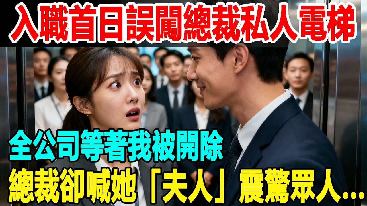 入職首日誤闖總裁私人電梯，全公司等著我被開除，總裁卻喊她「夫人」震驚眾人…#掉馬甲#甜寵 #閃婚#情感故事 #霸道總裁 #婚姻#都市愛情 #先婚後愛 #霸道總裁 #灰姑娘#爽文 #婚姻