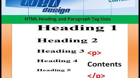 ক্লাস-০৪ HTML হেডিং(Heading) এবং প্যারাগ্রাফ(Paragraph) ট্যাগ এর ব্যবহার।