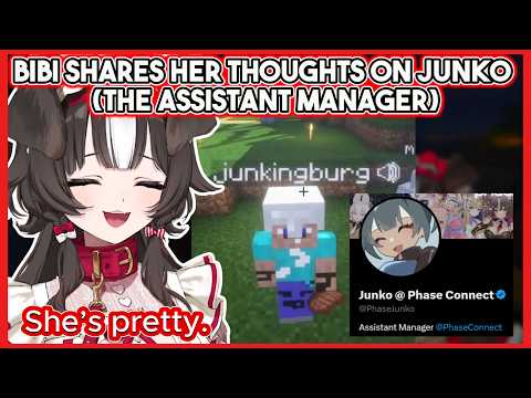 Bibi Shares Her Thoughts on Junko (The Assistant Manager) 😄 | Bibi Biscuit Clips #phaseconnect