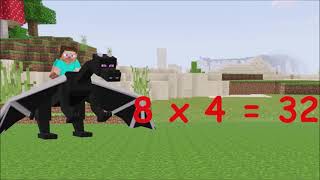 MINECRAFT - MULTIPLICATION TABLE - 8's