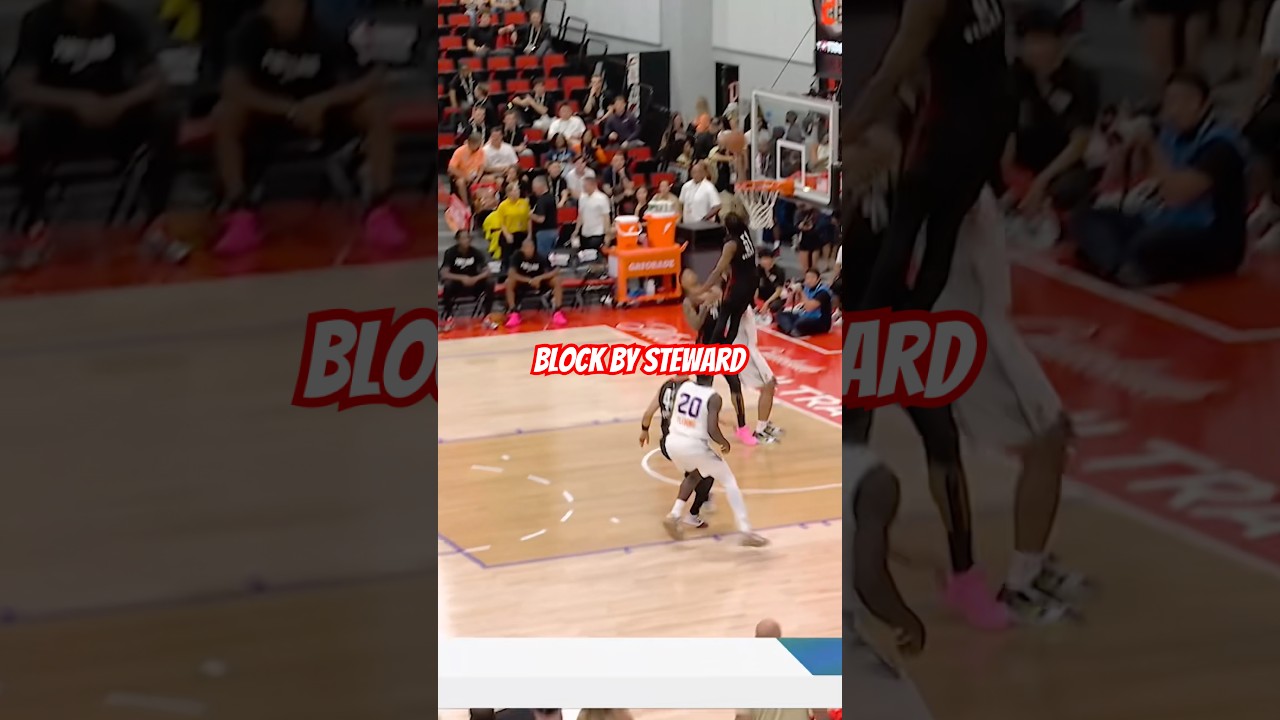 A block to start summer league off #basketball #nba #trailblazers