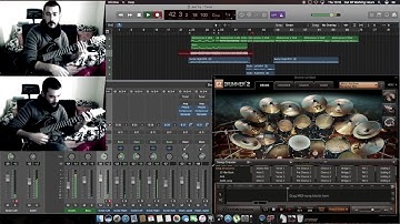 EZDrummer2 Test with Logic Pro X
