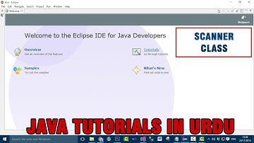 Java Tutorials In Urdu/Hindi - Scanner Class
