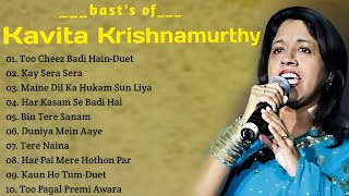 Kavita Krishnamurthy Best Of Songs~90's Hindi Song~MUSICAL WORLD