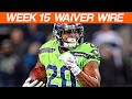 Waiver Wire Adds Week 15 Fantasy Football (2021)