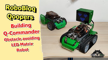 STEM Robots to build Robobloq Qoopers programmable Robot kit