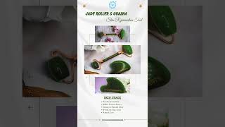 Get into routine for healthy skin . Jade Roller and Guasha