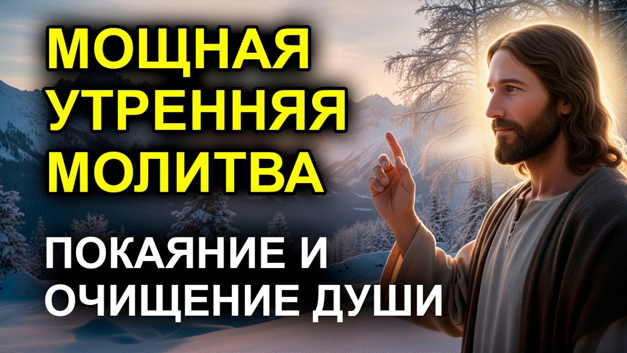 УТРЕННЯЯ МОЛИТВА ИСЦЕЛЕНИЯ ДУШИ  После этих слов ты почувствуешь невероятную легкость!