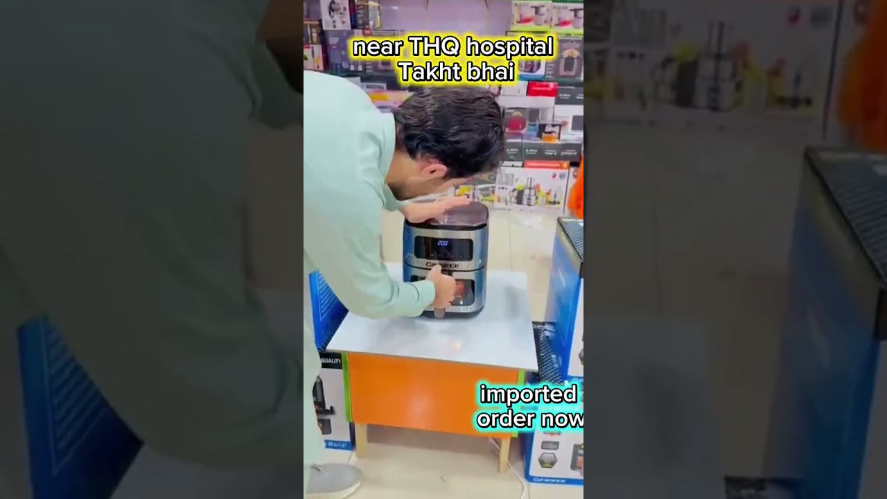 G power Air fryer 10 L imported items