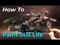 How to Paint Still Life! Painting Tutorial | My Childhood Toys!