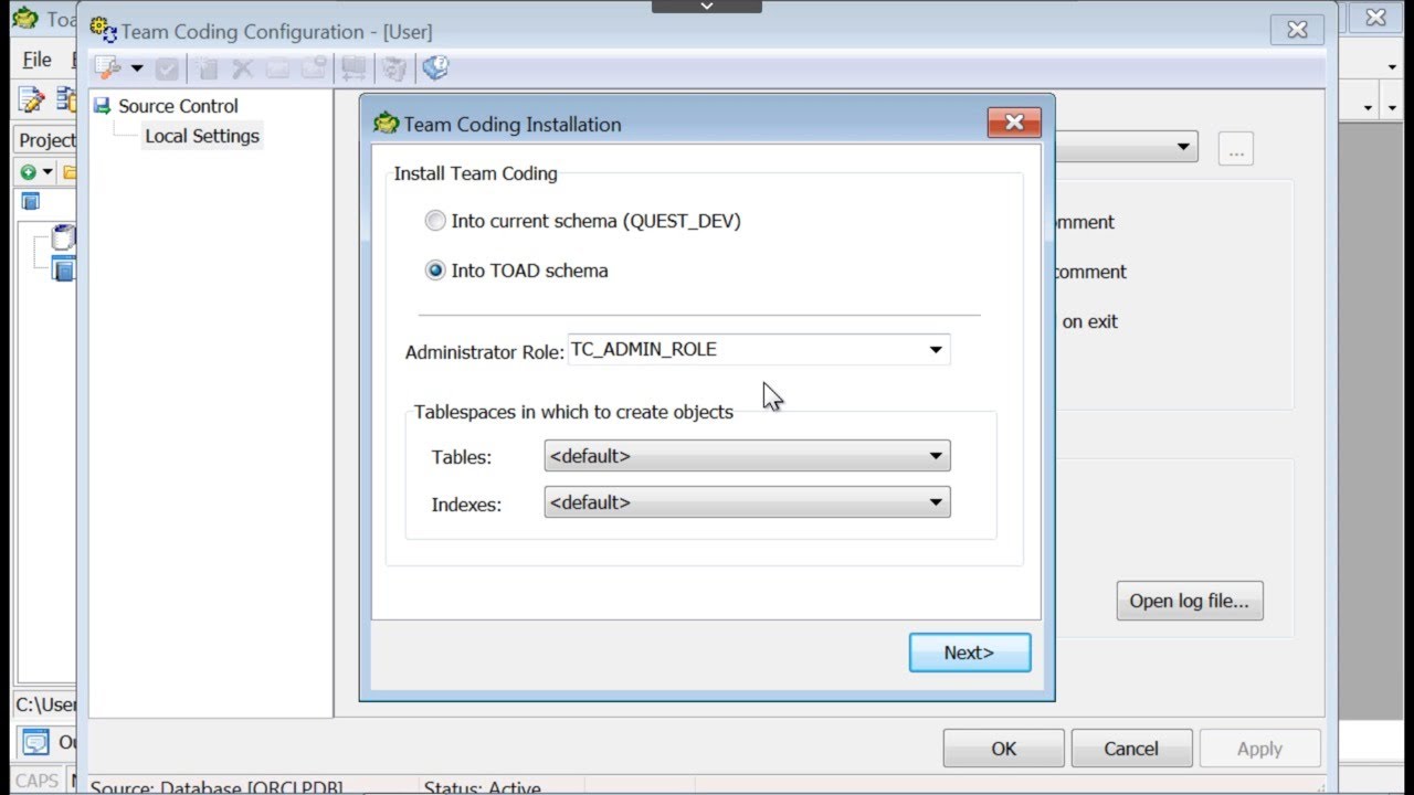 toad sql server autocommit