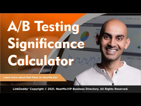Neil Patel AB Testing Significance Calculator