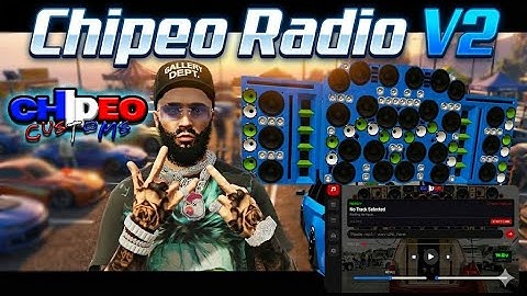 FiveM Advanced Chipeo Radio V2 [ESX/QBCore]
