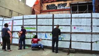 Collaborative Mural Painting with Martin Canning