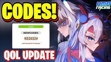 *NEW* ALL QOL UPDATE CODES FOR UMA RACING! ROBLOX UMA RACING CODES