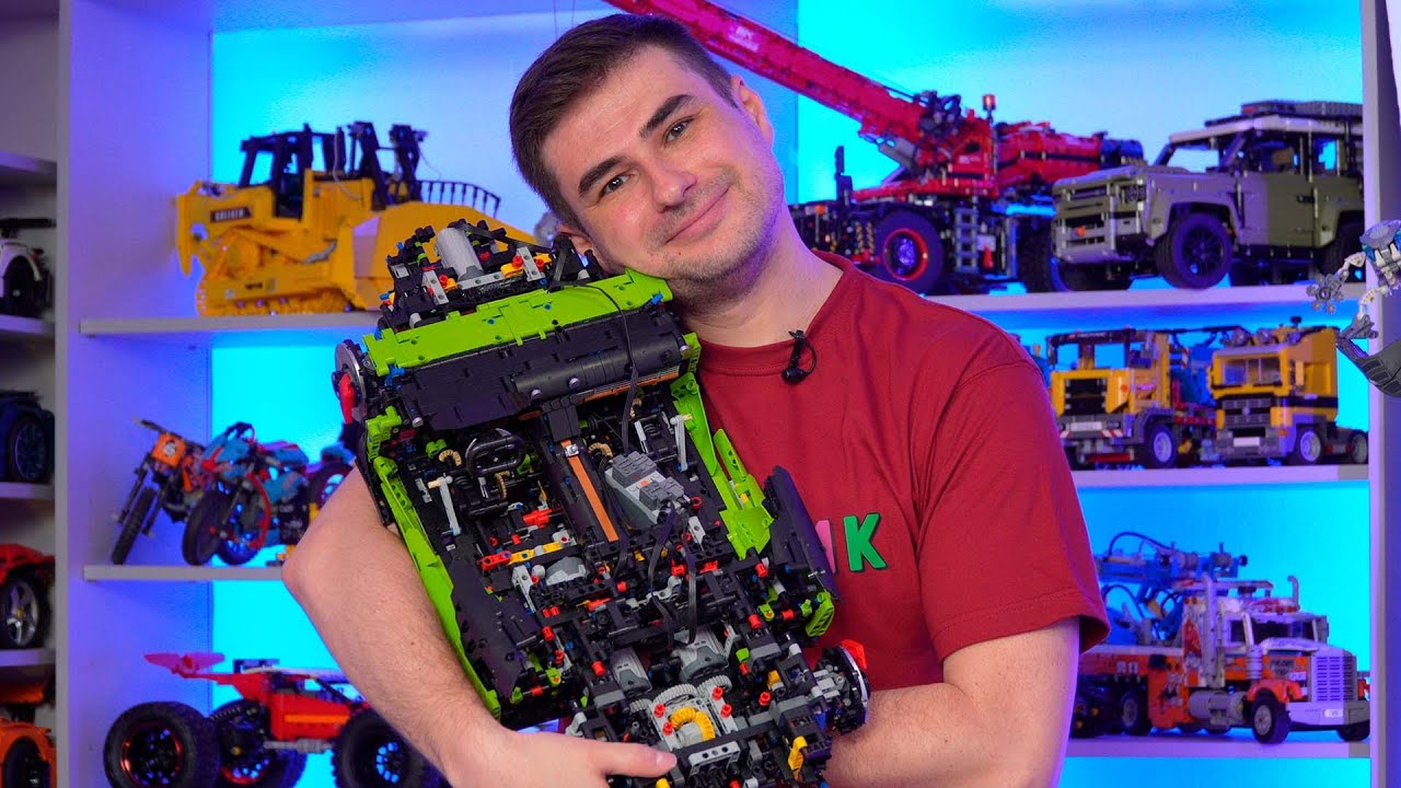 Машины в масштабе 1:6. TGL  T5046, Mould King 13184, iM-Master 9829-2. Тестовое видео №10