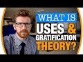 Why do we watch tv  uses and gratification theory explained