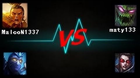 Maokai and Xin Zhao Action (CounterGank)