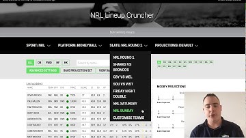 Lineup Cruncher How-To: Customising Teams