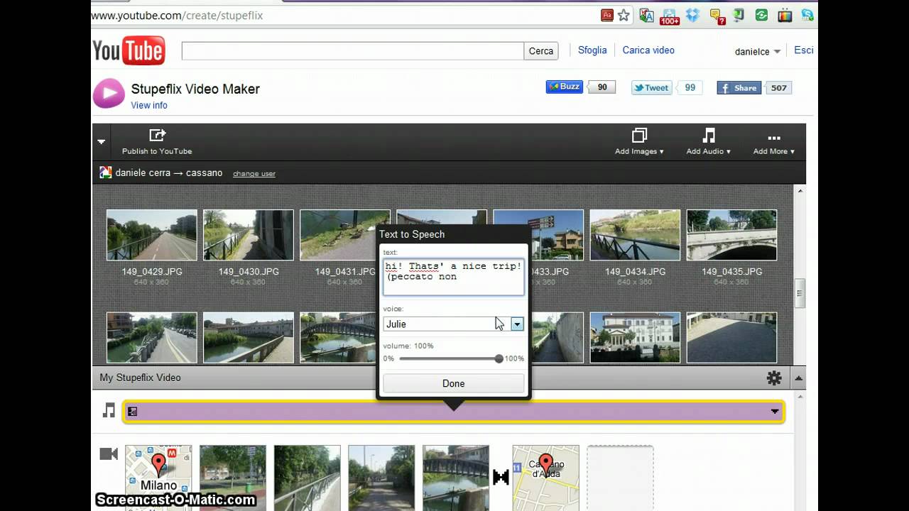 Stupeflix Video maker YouTube