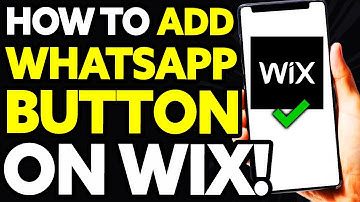 How To Add Whatsapp Button on WIX Website [Quick and Easy]