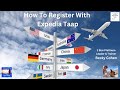 How to register with expedia taap