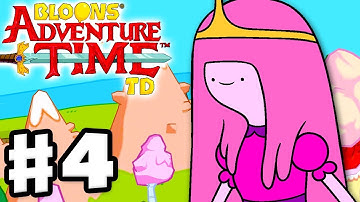 Bloons Adventure Time TD - Gameplay Walkthrough Part 4 - Princess Bubblegum Necro Candy!!