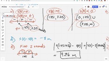 Particles in Motion w Calculator Explanation