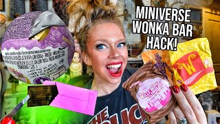 How To Get Wonka Bars Miniverse Every Time! (New Hacks!  Golden Ticket!)