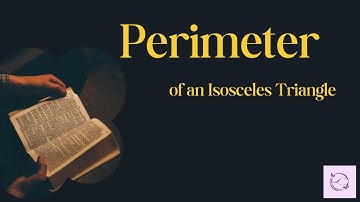 How to Find the Perimeter of an Isosceles Triangle in Terms of x? #maths #mathpractice #satmath